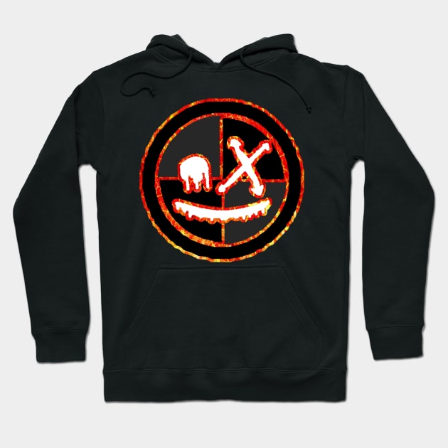 W3IRD GVNG ''TESTING'' (FIRE) Hoodie by KVLI3N